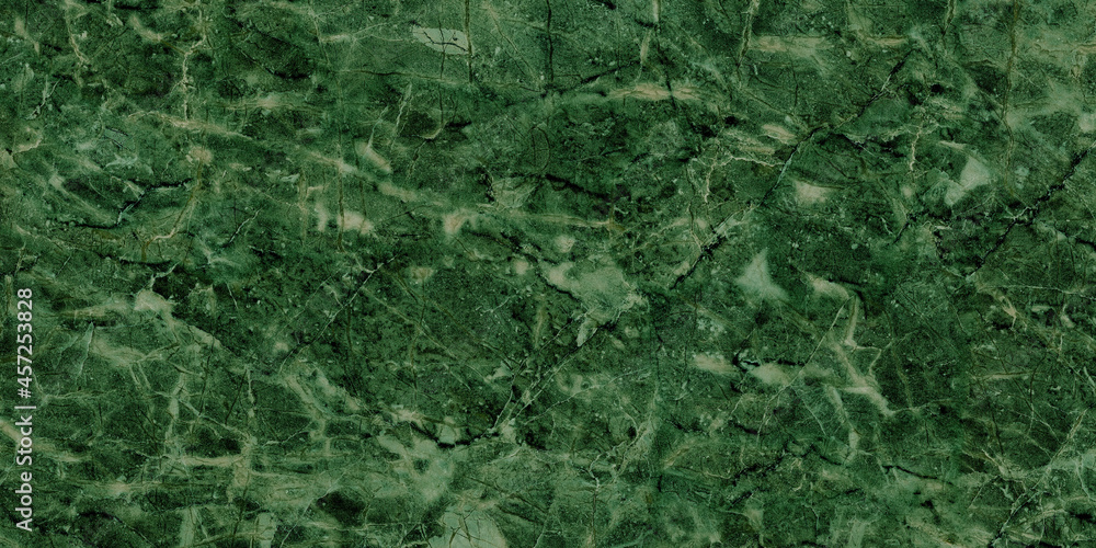 Naklejka premium green marble texture and background.