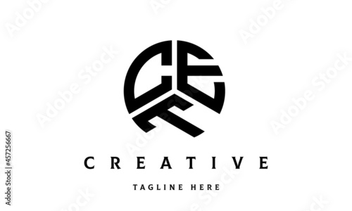 CET creative circle three letter logo