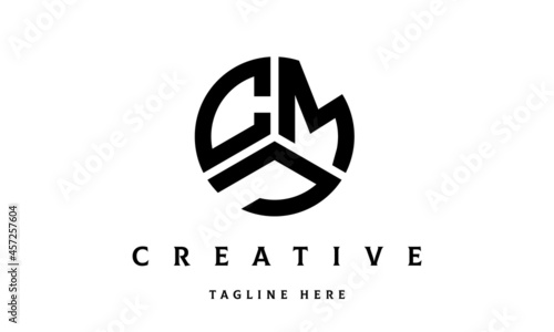 CMJ creative circle three letter logo