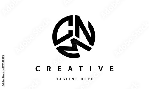 CNM creative circle three letter logo