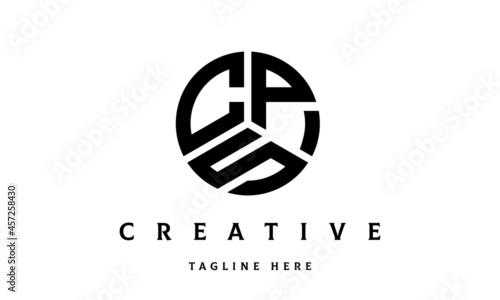 CPS creative circle three letter logo