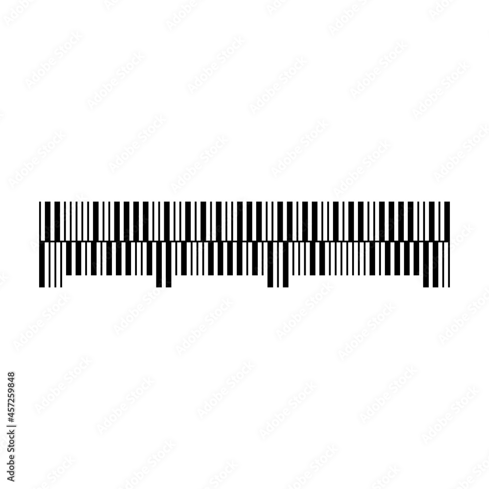 Bar code vector cartoon icon. Vector illustration barcode on white background. Isolated cartoon illustration icon of label bar code . Bar code vector cartoon icon. Vector illustration barcode on white background. Isolated cartoon illustration icon of label bar code .
