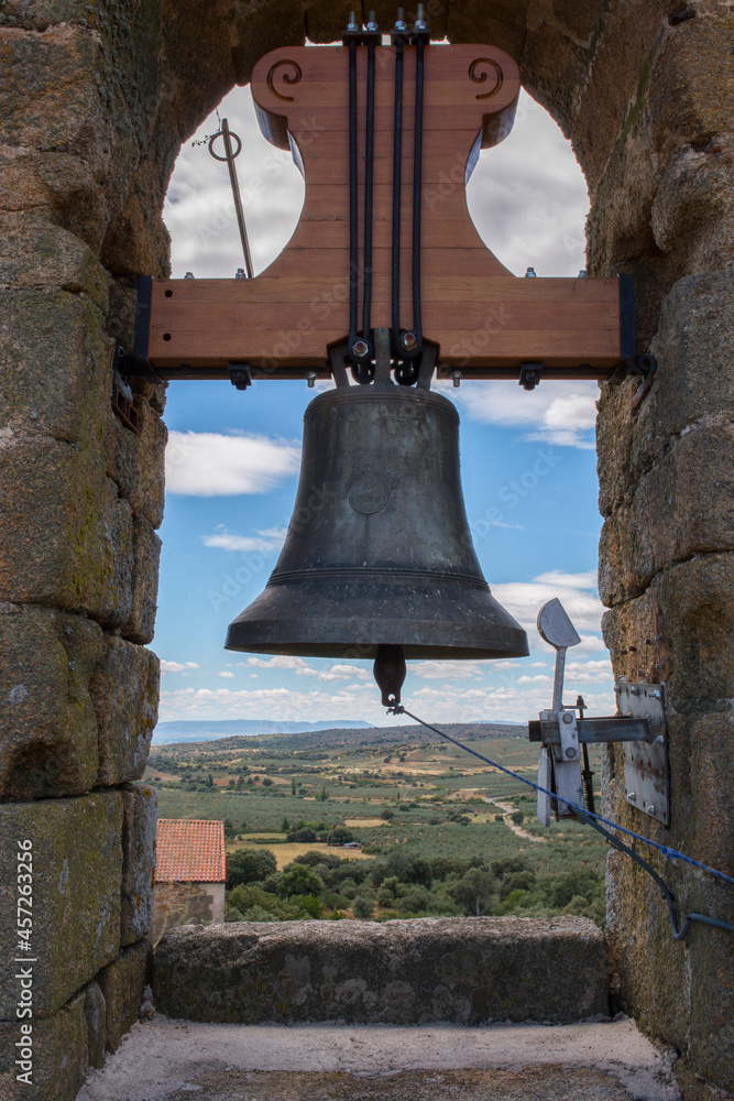 Aceituna church bell, Extremadura, Spain