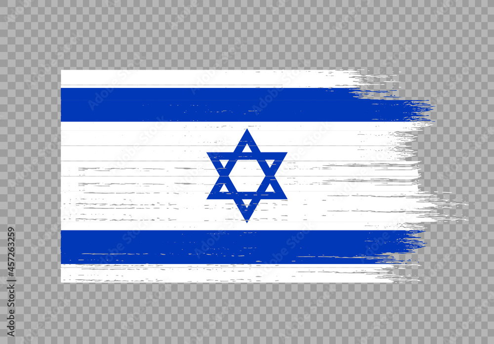 Israel flag with brush paint textured isolated on png or transparent background,Symbol of Israel,template for banner,promote, design,vector,top gold medal winner sport country Israel flag with brush paint textured isolated on png or transparent background,Symbol of Israel,template for banner,promote, design,vector,top gold medal winner sport country