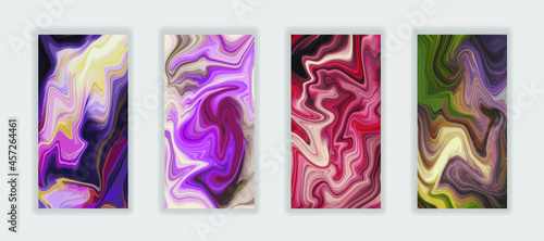 Mixed colors abstract painting. Modern abstract background for wallpaper cover  poster. Graphic template for your design