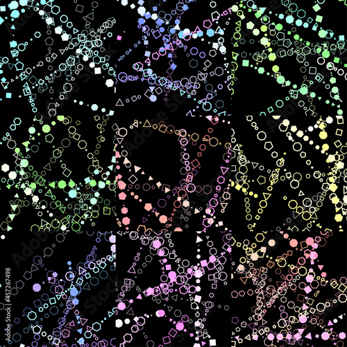 Random Polka Dots Multiple Patterns Set