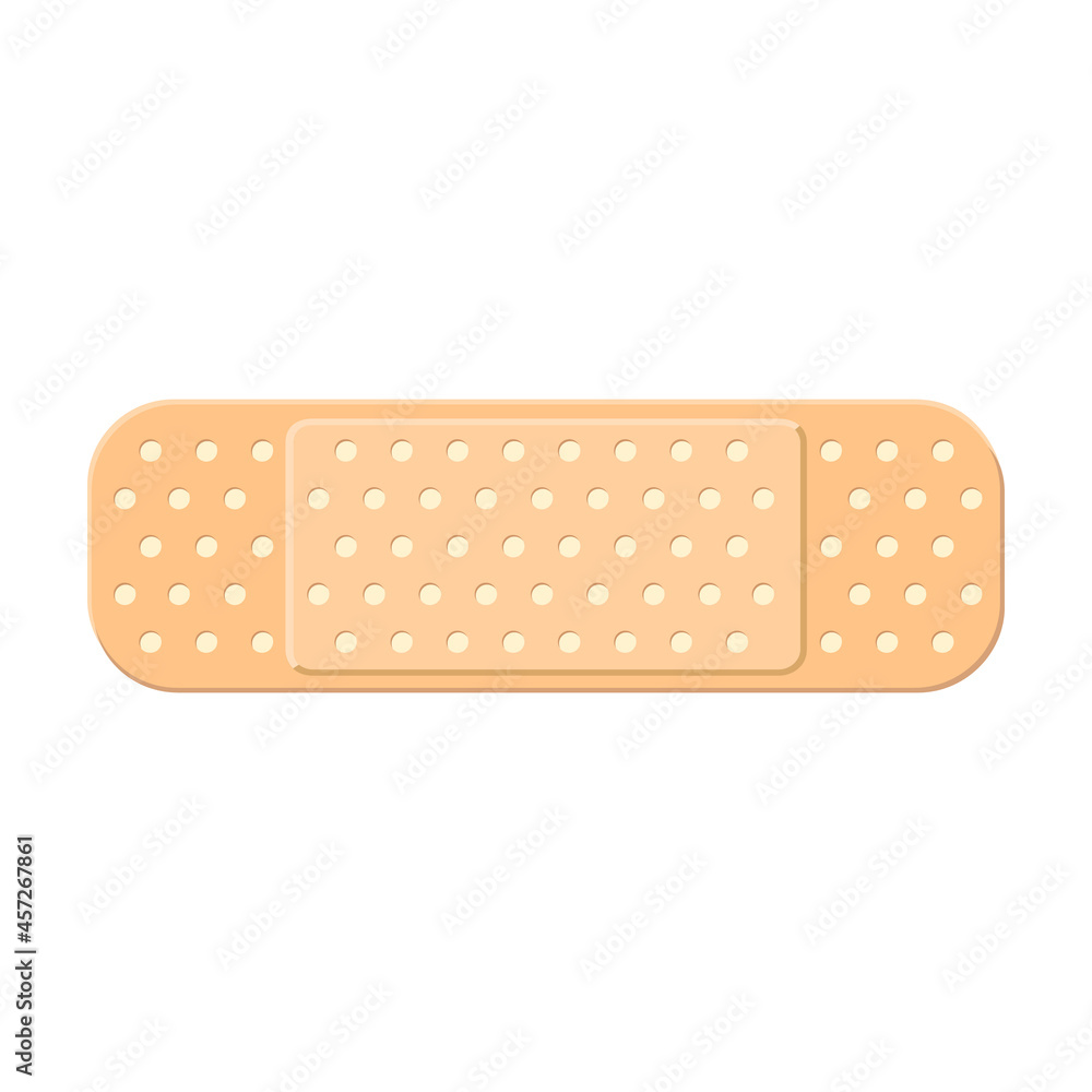 Bandage vector cartoon icon. Vector illustration bandage on white background. Isolated cartoon illustration icon of band . Bandage vector cartoon icon. Vector illustration bandage on white background. Isolated cartoon illustration icon of band .