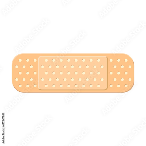 Bandage vector cartoon icon. Vector illustration bandage on white background. Isolated cartoon illustration icon of band .