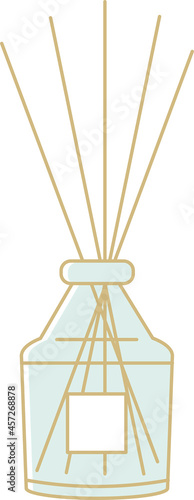 Illustration of a simple aroma diffuser
