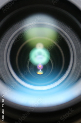 綺麗なカメラのレンズ