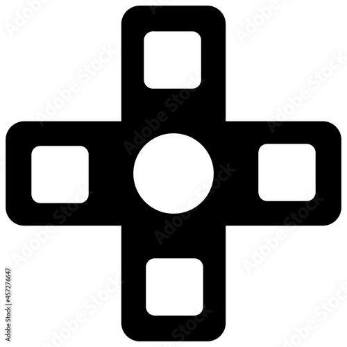 controller icon on white background