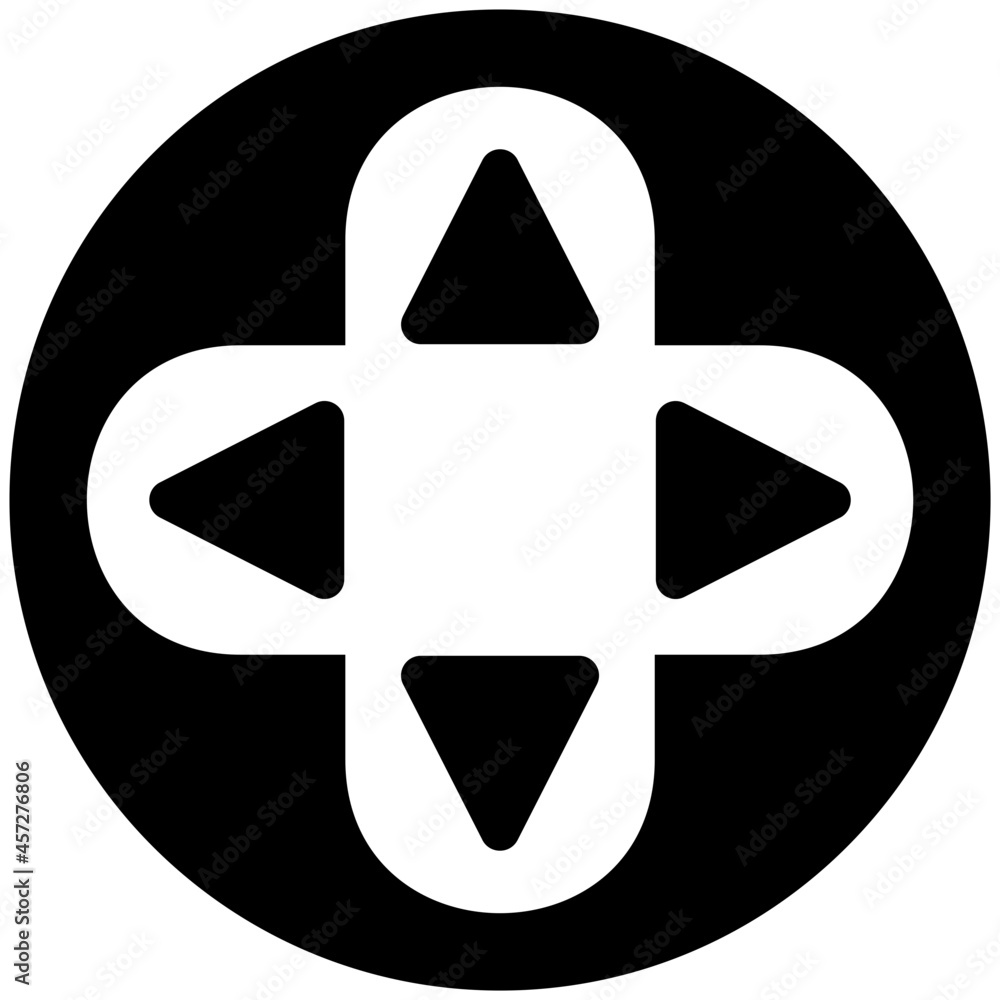 controller icon on white background controller icon on white background