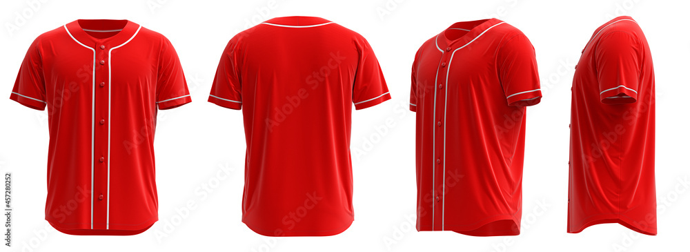 4K 3D HQ Rendered Baseball Jersey FIROZA STUDIO Foto Poster Wandbilder bei EuroPosters