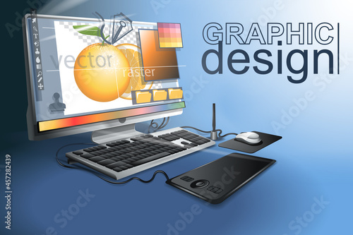 Graphic Design is the work of professional artists online and not only, remote work and ordering a specialist.