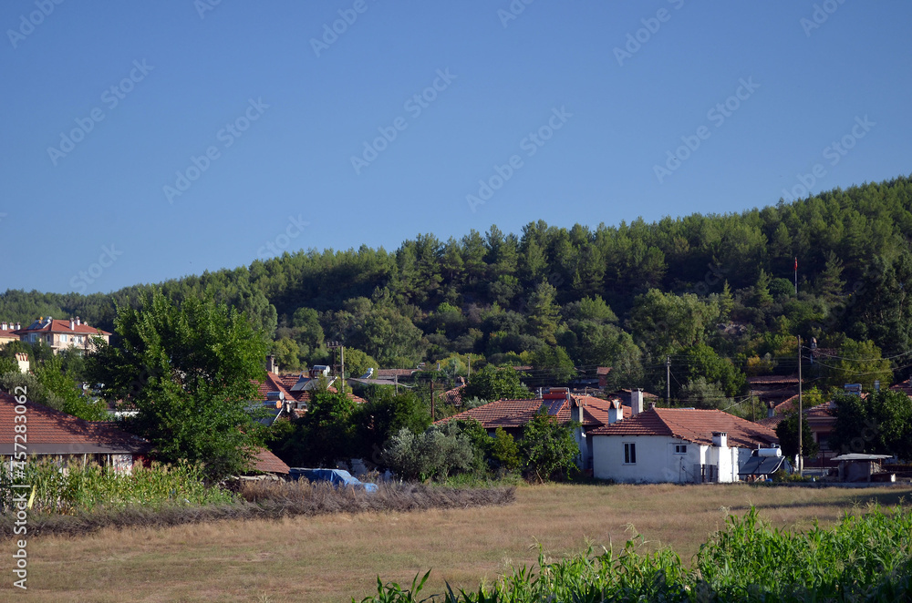 Typical Turkish countryside. Mugla Region, Turkey Typical Turkish countryside. Mugla Region, Turkey