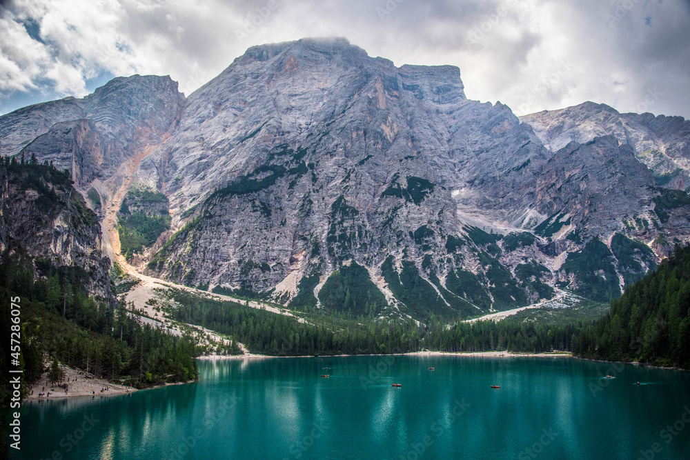 lake in the mountains