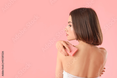 Beautiful young woman with ...