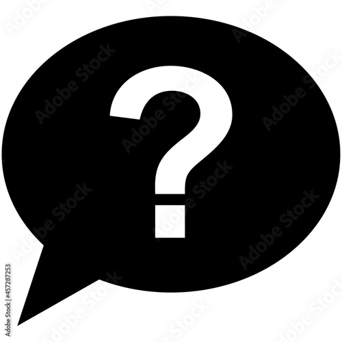 help icon on white background