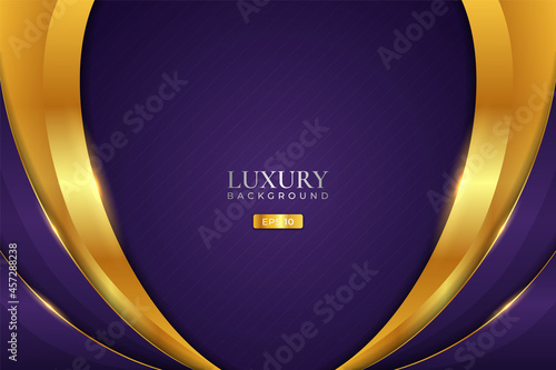 Luxury Background Diagonal Dynamic Layer with Elegant Glow Golden Effect