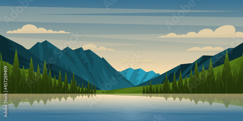 Mountains Background