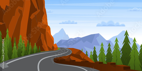 Mountains Background 

