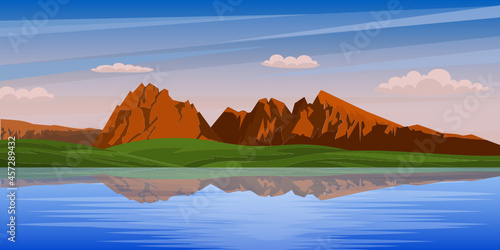 Mountains Background 

