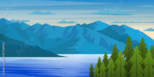 Mountains Background 

