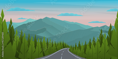 Mountains Background 


