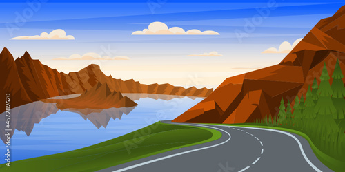 Mountains Background 

