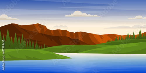 Mountains Background 

