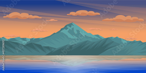 Mountains Background 

