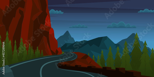 Mountains Background 

