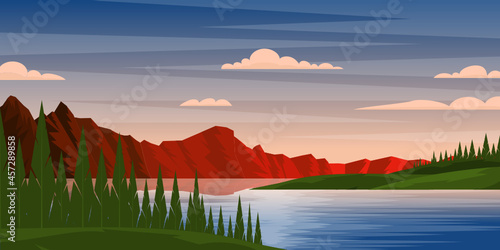 Mountains Background 

