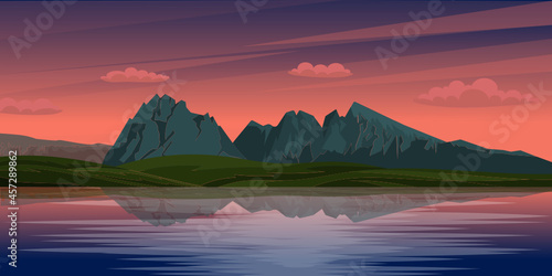 Mountains Background 

