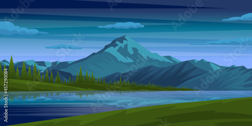 Mountains Background 

