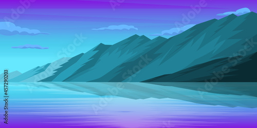 Mountains Background 

