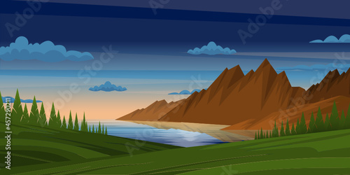 Mountains Background