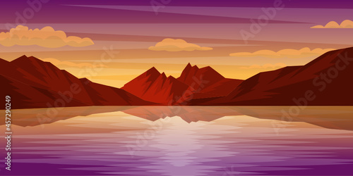 Mountains Background 

