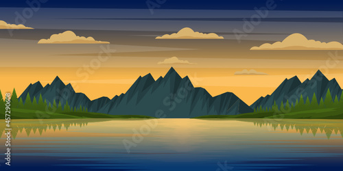 Mountains Background 

