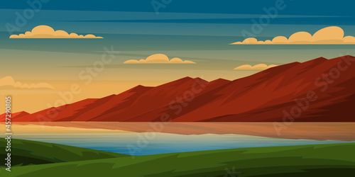 Mountains Background 

