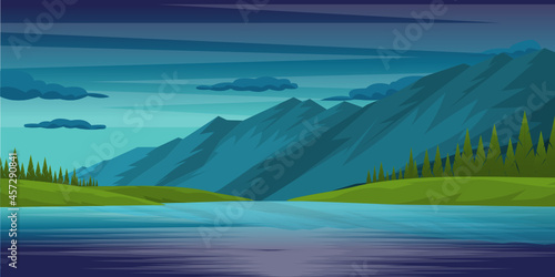 Mountains Background 

