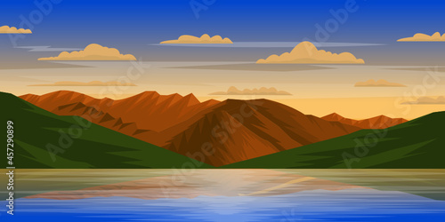 Mountains Background 

