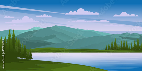 Mountains Background 

