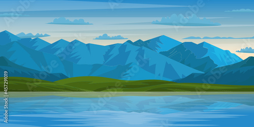 Mountains Background 

