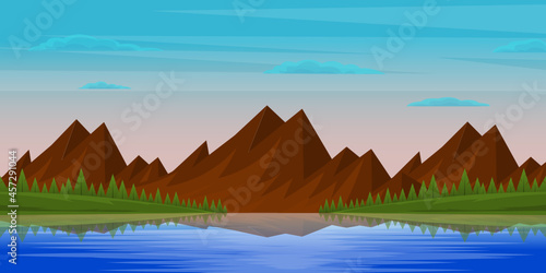 Mountains Background 

