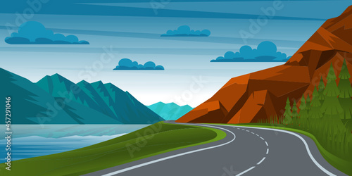 Mountains Background 

