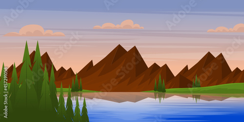 Mountains Background