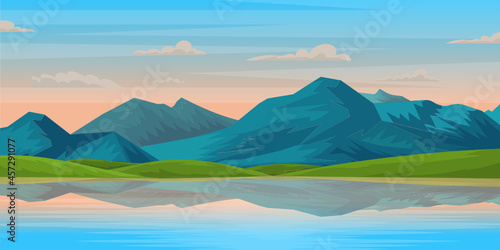 Mountains Background 

