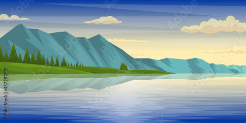 Mountains Background 

