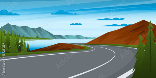 Mountains Background 

